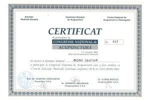 Certificat-de-participare-la-Congresul-National-de-Acupunctura-dr.Aosan-Cristina